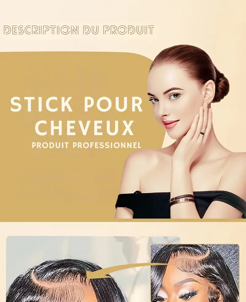 Description détaillée du stick anti-frisottis vegan et clean